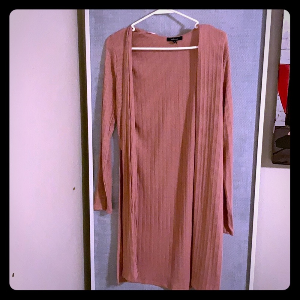 Pink spring cardigan
